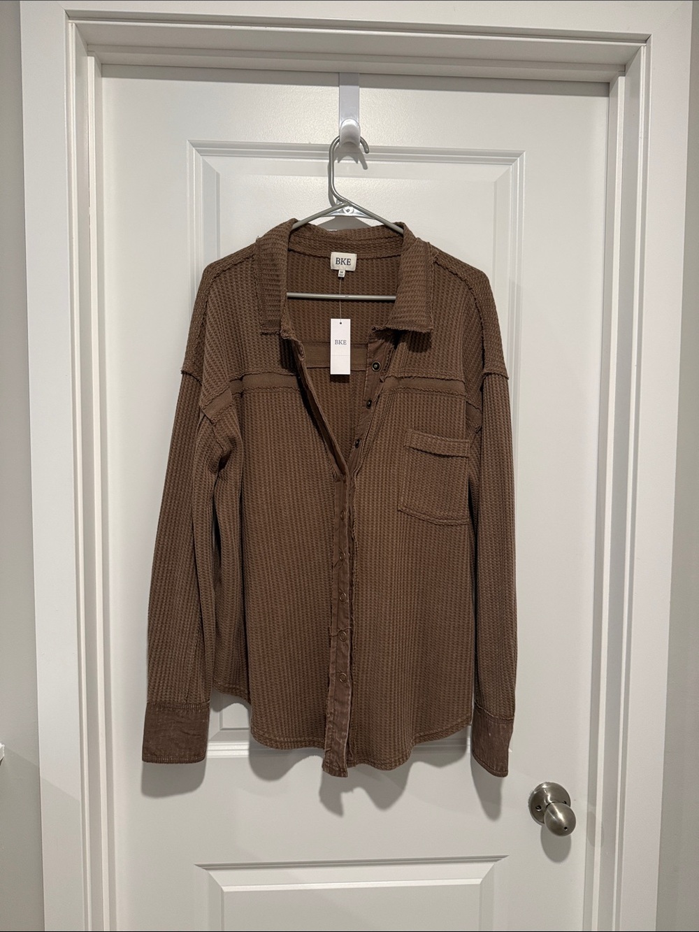 BKE NWOT Waffle Knit Shirt